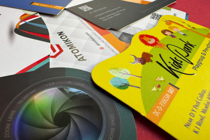 Die-Cut business Card - Image 2