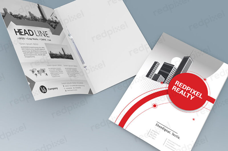 Premium Board File Folder printing by Redpixel Printworks
