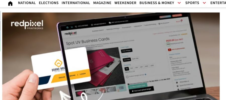 Outlook India Featured Redpixel’s Remarkable Journey Among Today’s Top 10 Businesses
